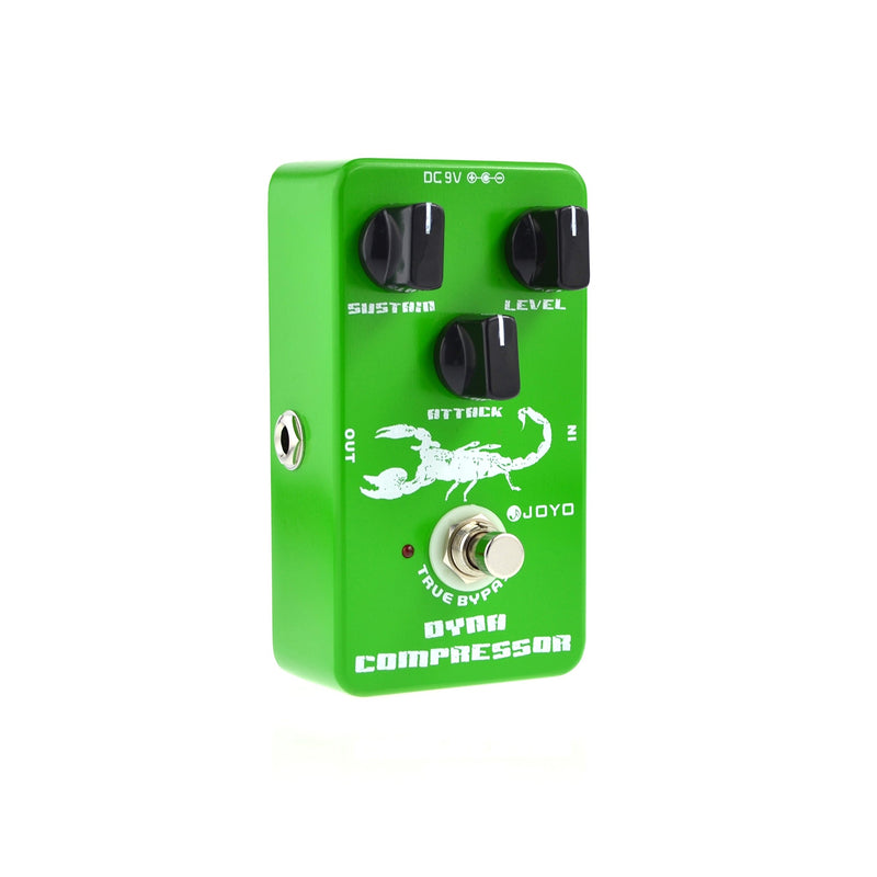 [AUSTRALIA] - JOYO JF-10 Dynamic Compressor Pedal with Very Low Noise re-Creation the Classic Ross Compressor for Electric Guitar & Bass True Bypass 