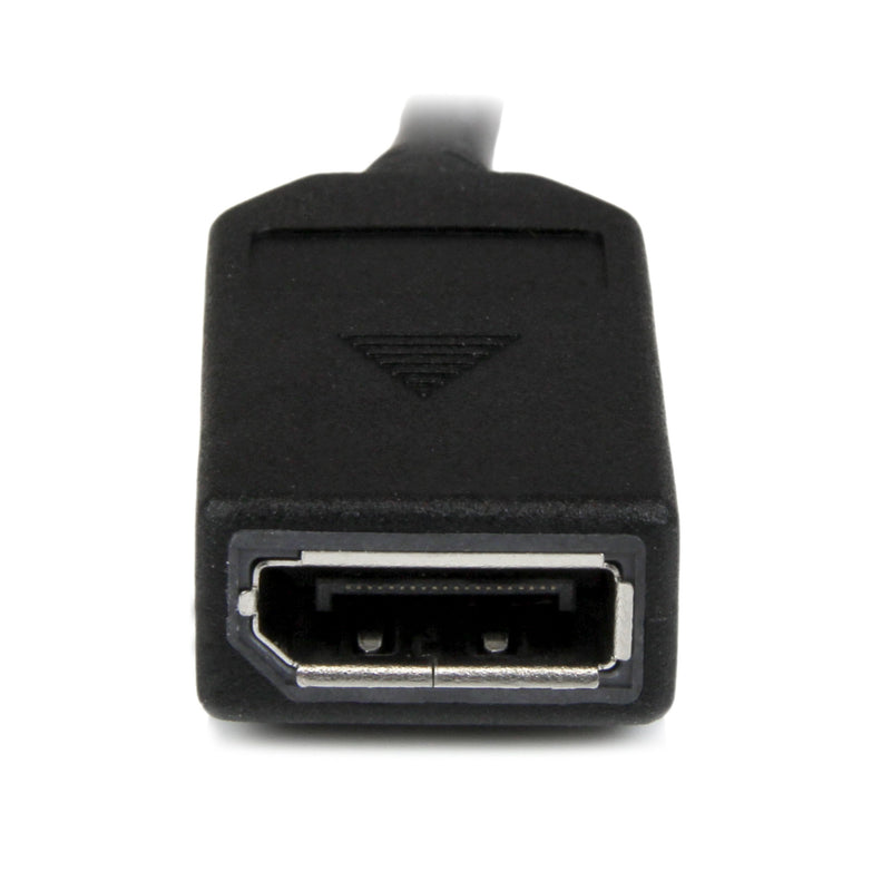 StarTech.com DMS-59 to DisplayPort - 8in - DMS 59 to 2x DP - Y Cable - DMS-59 Adapter - DisplayPort Splitter Cable - LFH Cable (DMSDPDP1),Black