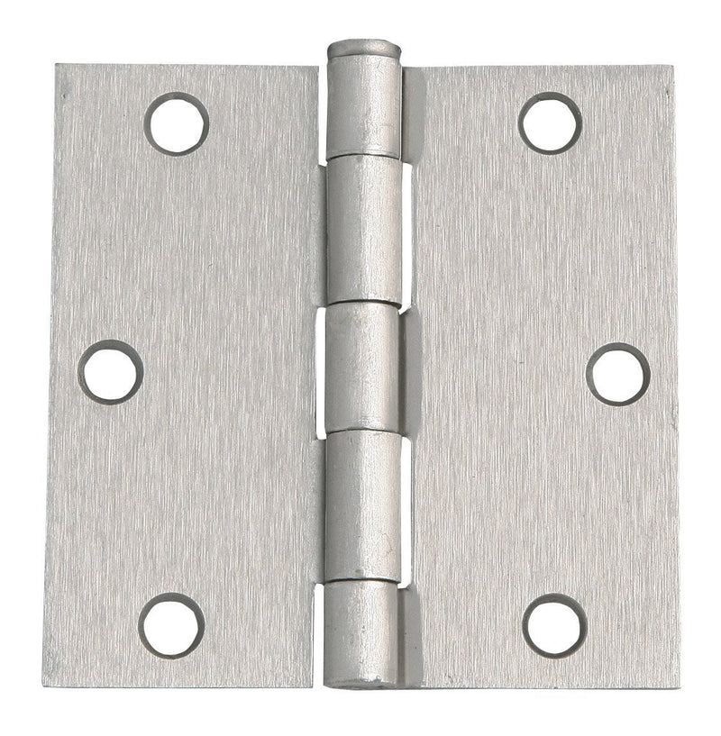 [AUSTRALIA] - Onwon 10 Pcs Folding Butt Hinges Silver Tone Home Furniture Hardware Door Hinge 