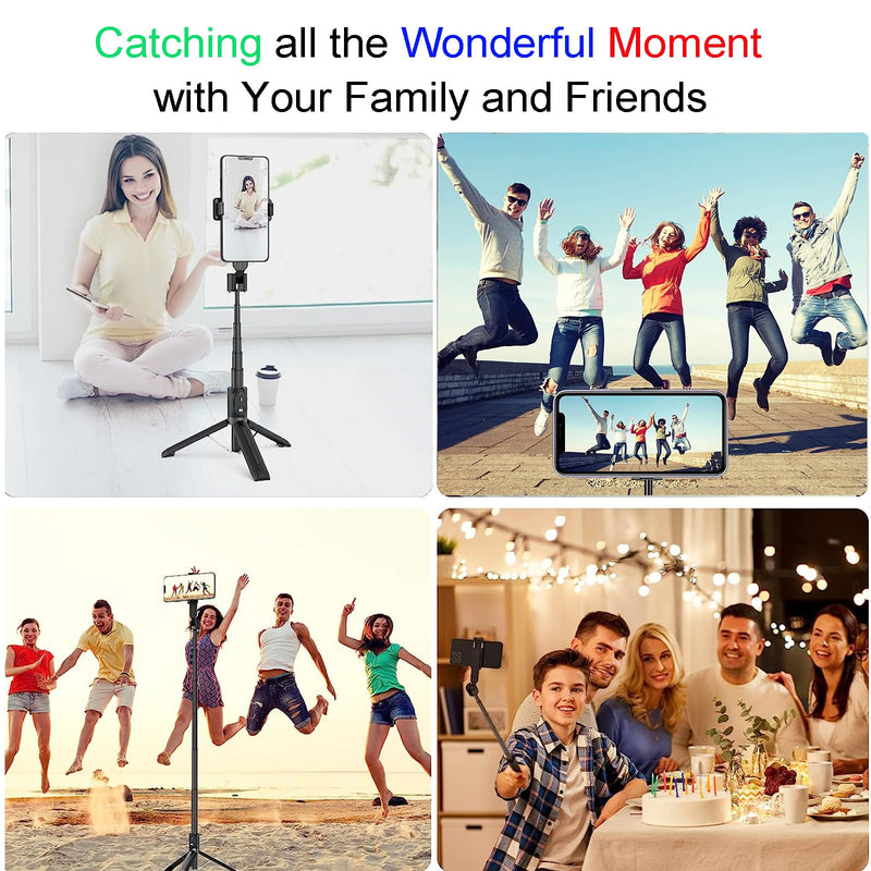 Wireless Smartphone Camera Remote Control (3 Pack) for Photos & Videos, Bluetooth Remote Shutter for iPhone/Android/iPad/Tablets with Adjustable Wrist Strap,Selfie Clicker for Photos & Videos. Blue-Pink-Black