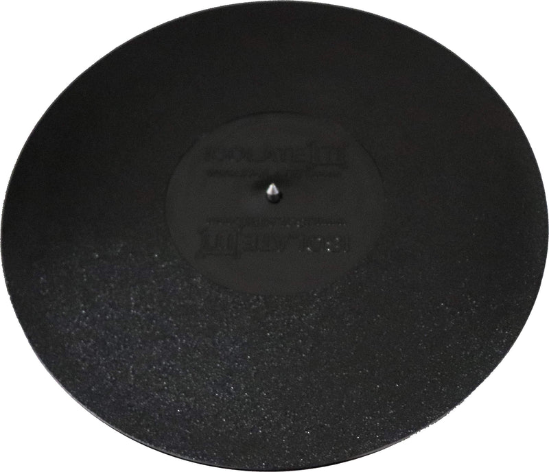 Isolate IT 3 mm Black Sorbothane Turntable Mat for DJs and Audio Professionals 3mm