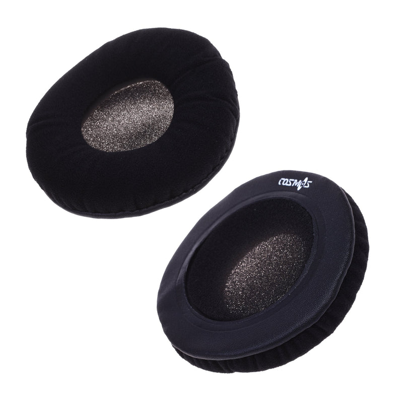 Cosmos ® 1 Pair Black Color Velvet Replacement Earpad Ear Pad Cushion for AKG K 240 Studio Headphones