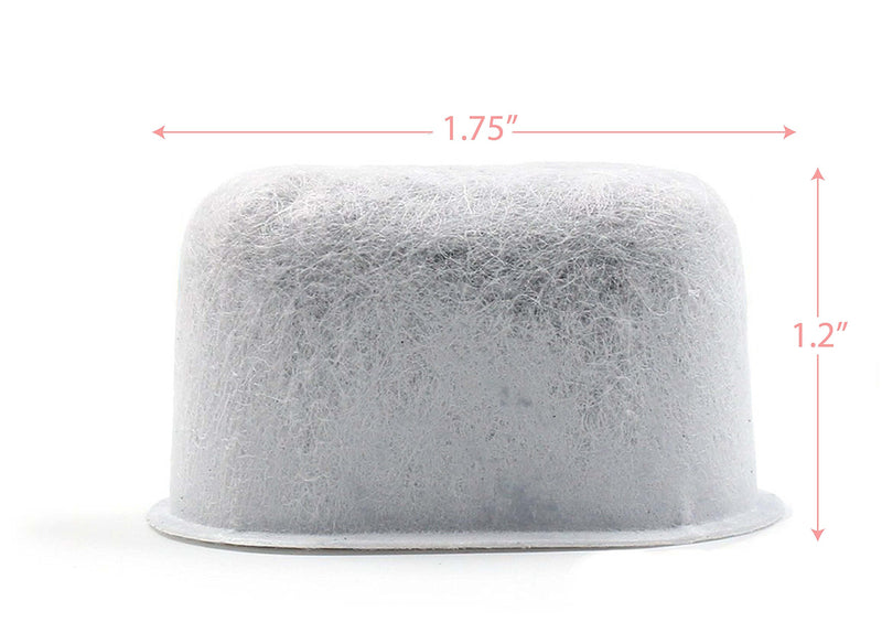 Nispira Charcoal Water Filter Replacement Compatible With Coffee Maker Part KCM11WF - 3 Pack