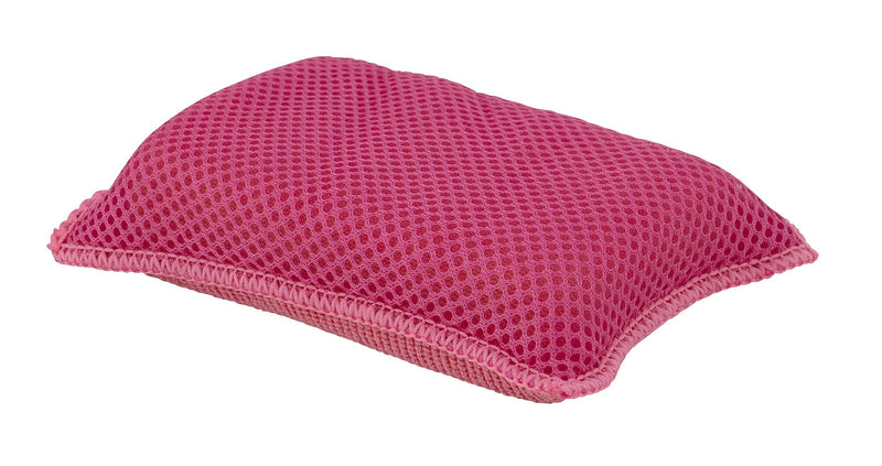 Superio Miracle Microfiber Sponges for Kitchen (6 Pack) Red, Kosher Non-Scratch Sponge Scrubber Heavy Duty Multi-Purpose Cleaning of Dishes, Pots, Pans and Counter Tops, Machine Washable