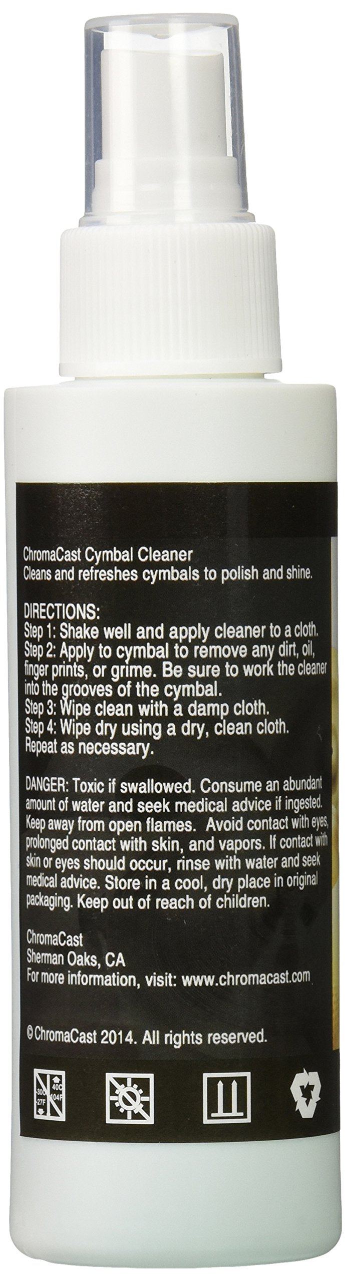 ChromaCast CC-CYM-CLEAN 4-Ounce Cymbal Cleaner