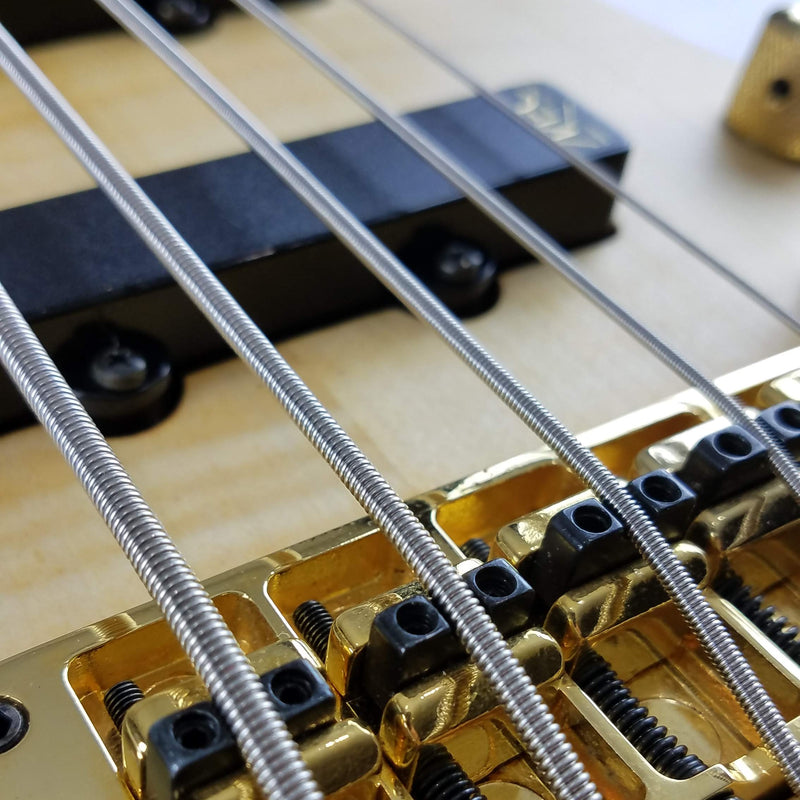 GHS Strings GHS Balanced Nickels 5 Bass Strings Medium Gauge (37.25" Winding) (5M-NB)