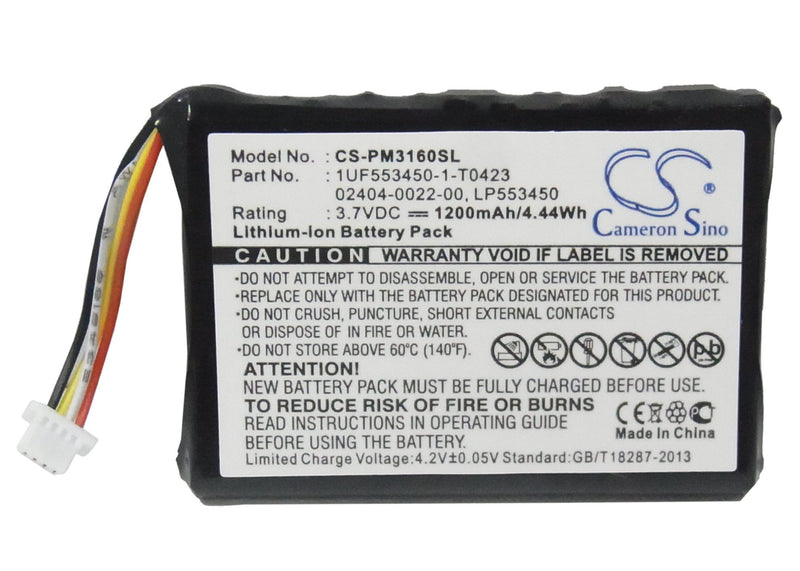 VINTRONS 1200mAh Battery For Flip Mino HD, 3rd, Generation, M31120B, M3160, PUDFVM31120B