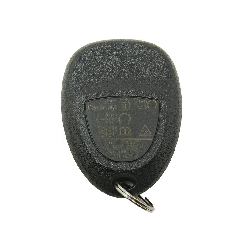 GM Genuine Parts 22936098 4 Button Keyless Entry Remote Key Fob