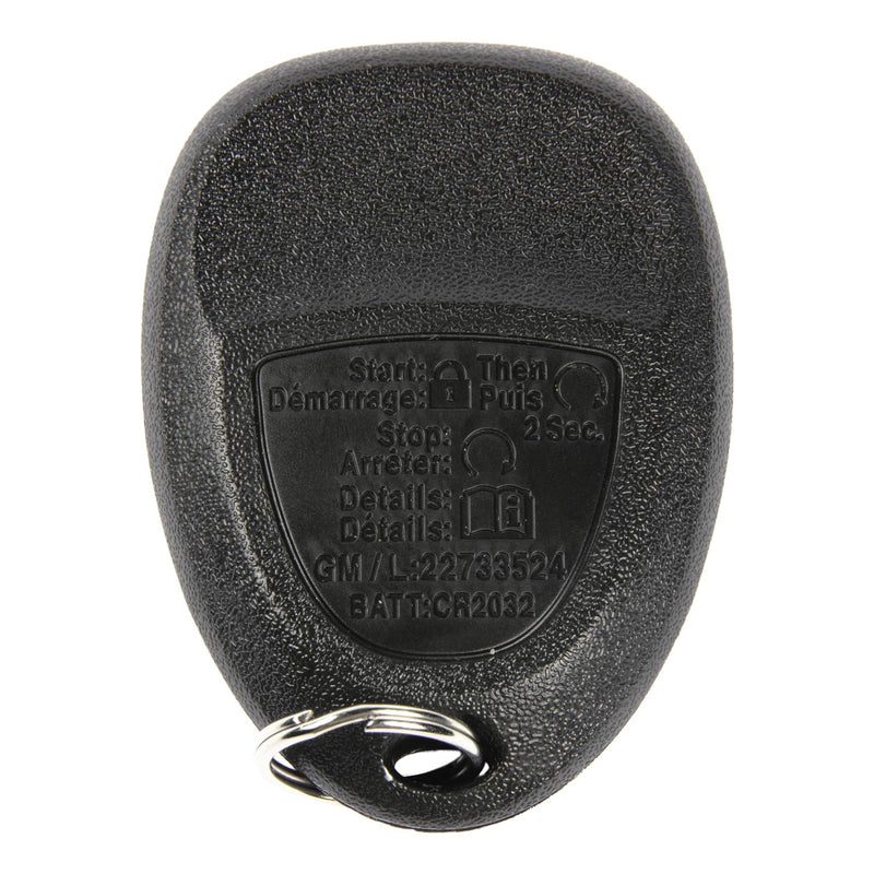 GM Genuine Parts 22733524 5 Button Keyless Entry Remote Key Fob