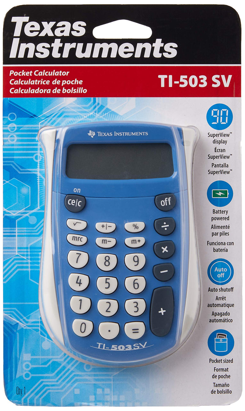 Texas Instruments TI-503 SV Standard Function Calculator