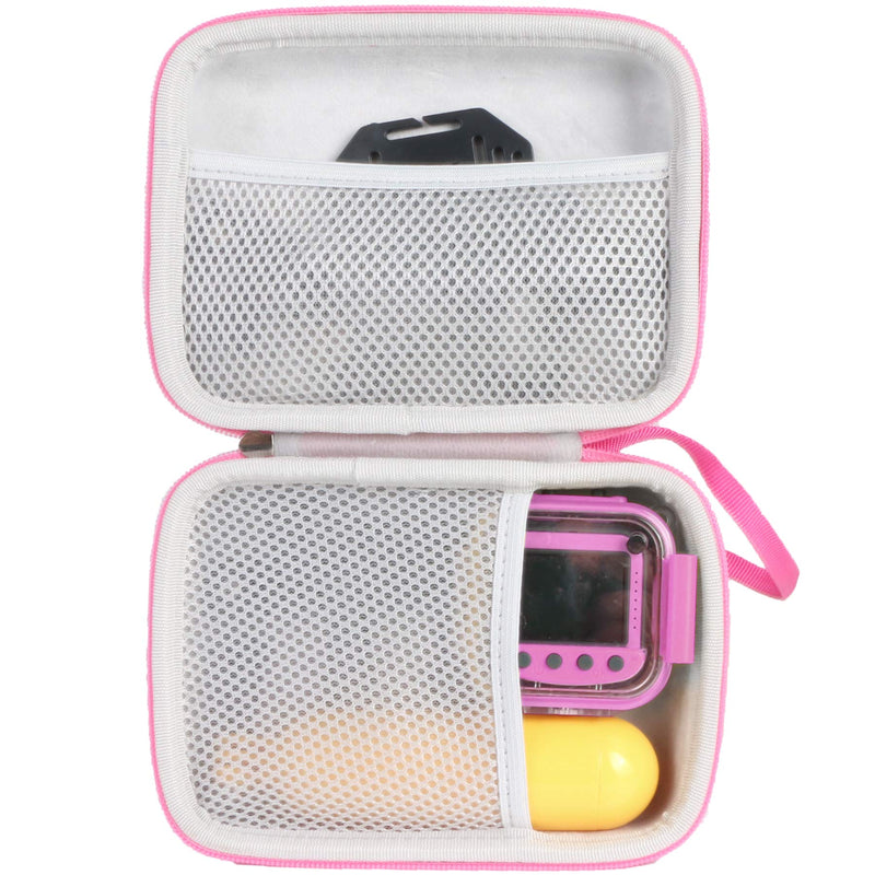 Aenllosi Hard Carrying Case Compatible with iMoway KidsHD 1080P Kids Digital Camera (Pink) Pink