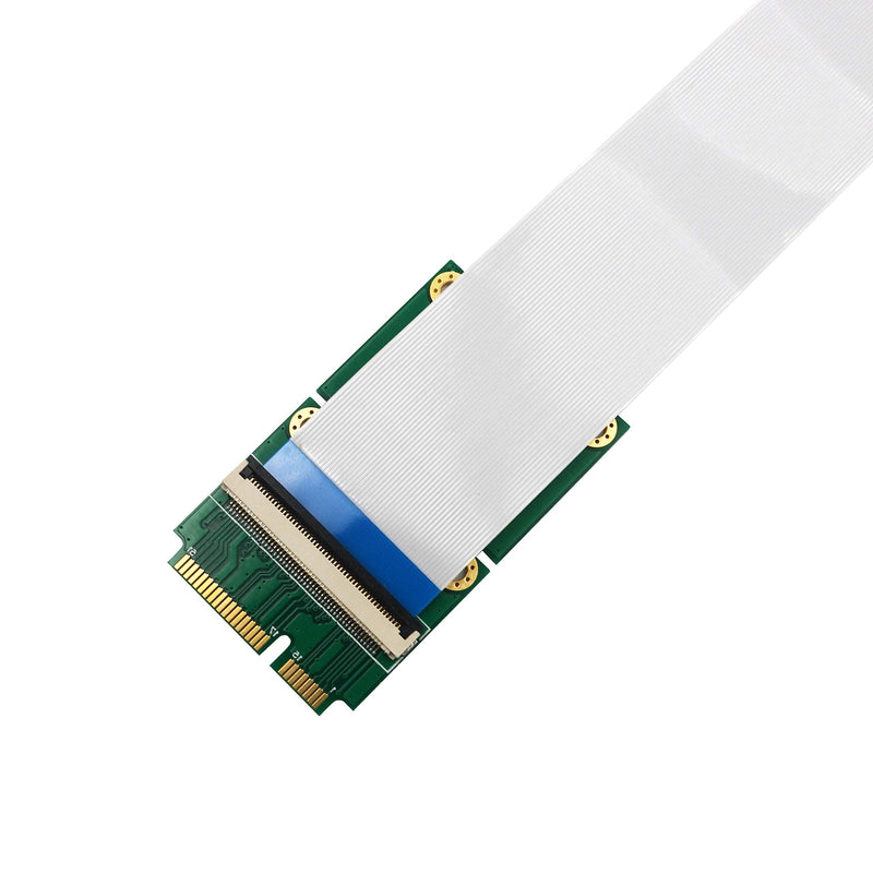 Mini PCI-E Express mSATA Extension Cable pcie Extender for Wireless Card mSATA SSD Blue