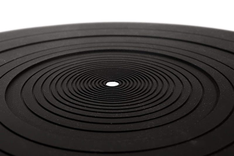 Tamwell Turntable Mat for Audiophile and DJs Slip Mat 12 Inch Silicone Universal Turntable Platter Mat with Antistatic Cloth