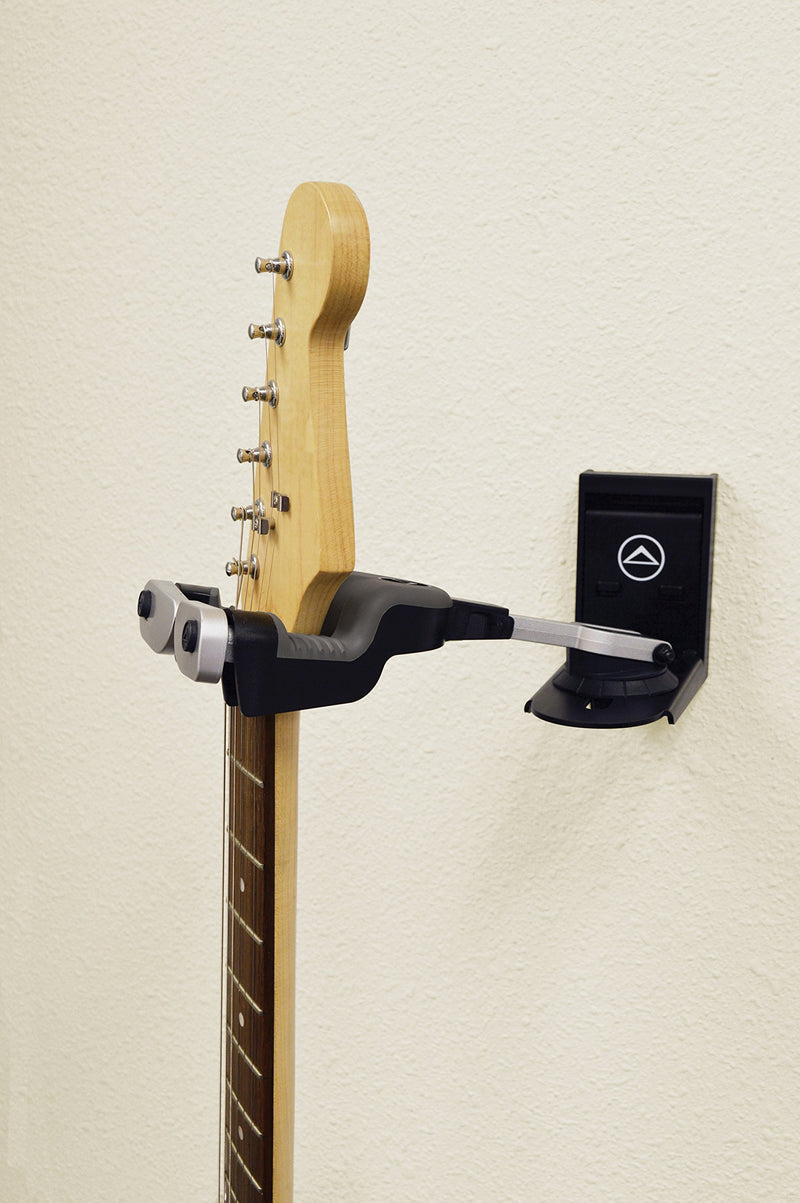 Ultimate Support GS-10 PRO Genesis Series Adjustable Professional Guitar Hanger with Self-closing Security Gates