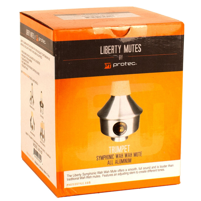 Protec Trumpet Liberty Symphonic Aluminum Wa Wa Mute ML102