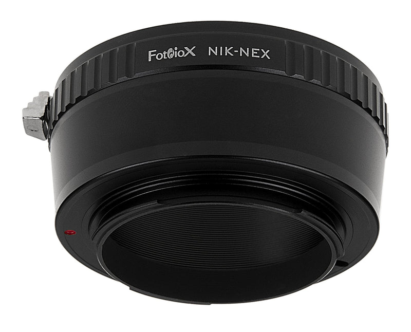 Fotodiox Lens Mount Adapter - Nikon Lens to Sony NEX E-Series Camera fits Sony NEX-3, NEX-5, NEX-5N, NEX-7 and Sony Video Camcorder NEX-VG-10 VG10 Nikon F Standard