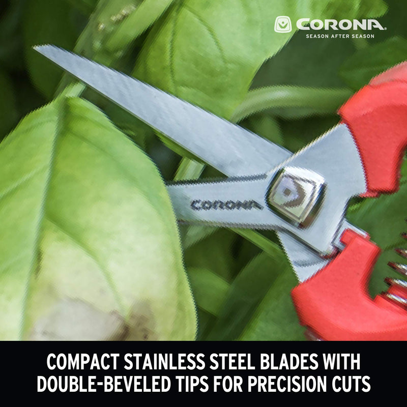 Corona FS 3214D ComfortGEL Leaf & Stem Micro Snips, Pack of 1