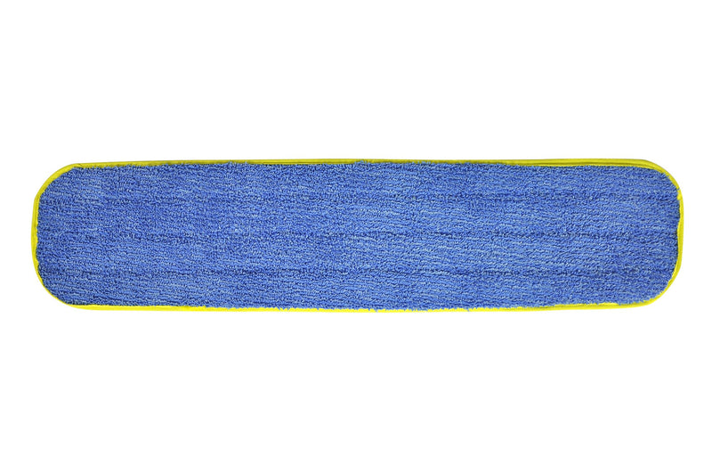 CleanAide All Purpose Twist Yarn Microfiber Mop Pad 24 Inches Yellow