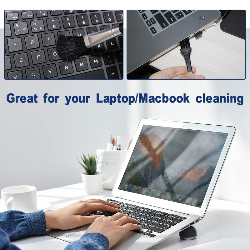 140 Pcs Phone Cleaning Kit, Airpod Cleaner Kit for USB Charging Port, iPhone Cleaning Kit with Screen Cleaner Spray, Electronics Cleaning kit for Laptop Earphones Camera, Earbud Cleaning kit