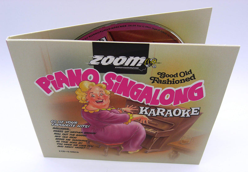 Zoom Karaoke - 60 Piano Singalong Favourites - Double CD+G Set