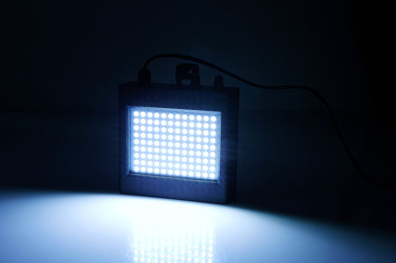 [AUSTRALIA] - XKCL Mini Strobe Light,Super-Bright RGB/White Strobe Light With 108 Mini LEDs Auto Sound Activated OR Adjustable Flash Speed Control Mode(White) 108 Led Strobe-White 