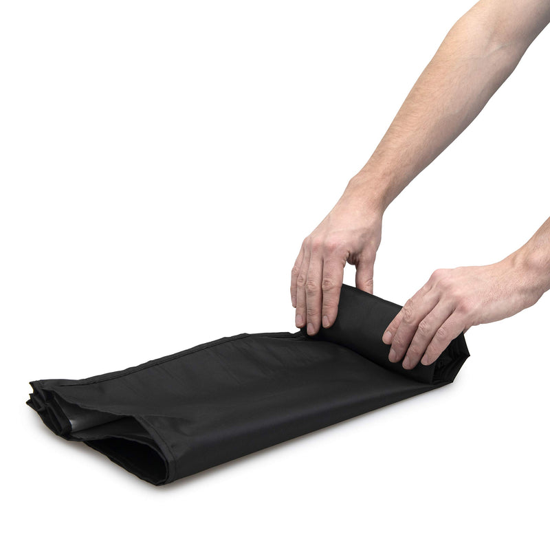 llevantics Guitar Dust Cover 47-inch Black, Fits Acoustic Electric and Bass Guitars - Made from Durable Waterproof 420D Oxford Polyester - Completed with a Polishing Cloth and a Drawstring Storage Bag