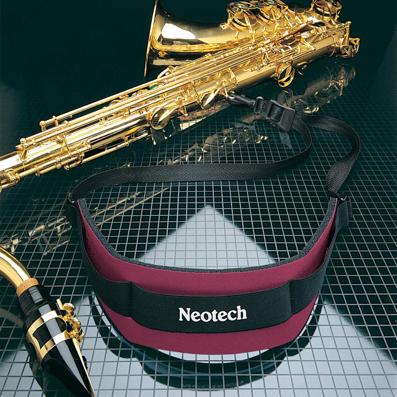 Neotech Soft Sax, Wine, Junior, Swivel Hook Saxophone Strap (1906152)