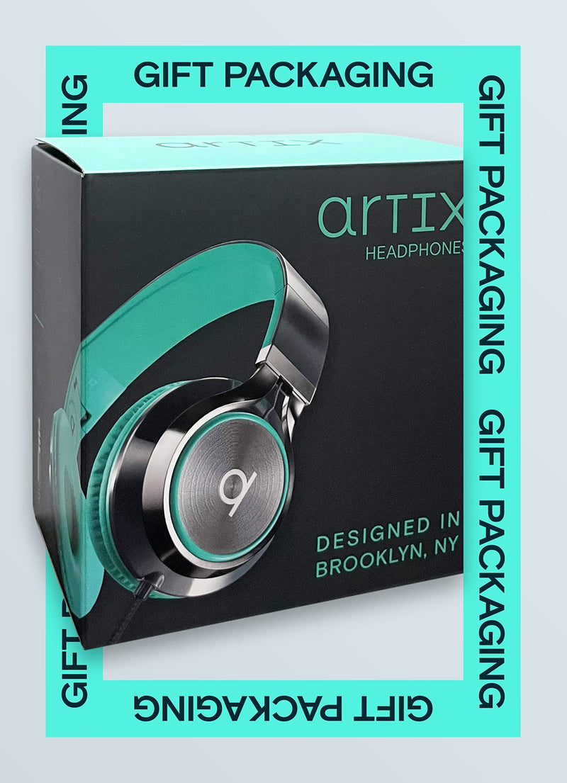 Artix CL750 Foldable Noise Isolating On Ear Headphones & Kidrox Tiger-Ear Kids Headphones Boys/Girls