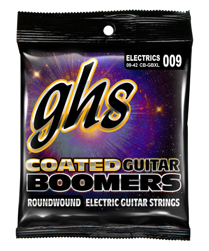 GHS CBGBXL 9 - 42 Extra Light Coated Boomers Guitar String Set