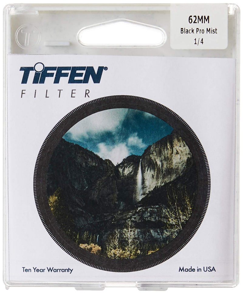 Tiffen 62BPM14 62mm Black Pro-Mist 1/4 Filter Single