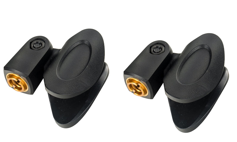 [AUSTRALIA] - 2-Pack Large Microphone Clips for all Handheld Transmitters such as Sm57 Sm58 Sm86 Sm87 2-Pack Large Microphone Clips 