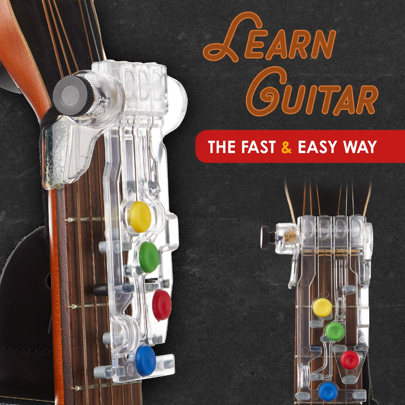 [AUSTRALIA] - ChordBuddy “MADE IN THE USA” - Guitar Learning with Songbook, Lesson Plan, App, and Right Handed ChordBuddy 