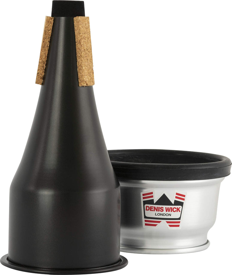 Denis Wick DW5531 Adjustable Cup Trumpet Mute,Blck/Silver