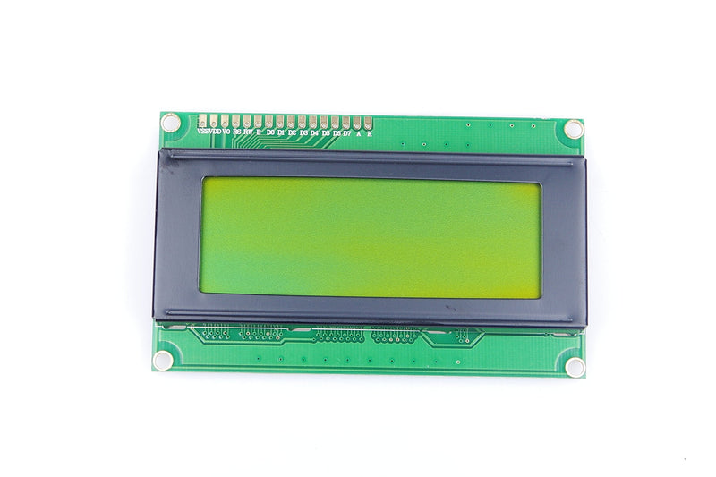 KNACRO IIC/I2C/TWI 2004 Serial Yellow Green Backlight LCD Module for UNO R3 MEGA2560 20 X 4, 2004