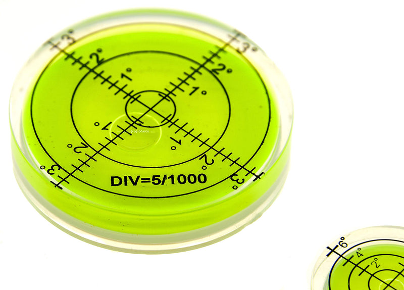 PROtastic Large & Small Spirit Level Bubbles - Easy to See, Great for Panoramic Photography