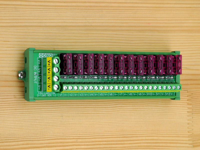 [AUSTRALIA] - DC Power Fuse Distribution Strip Module (12 Position, Screw Mount) 12 Position 