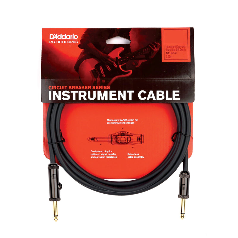 Planet Waves PW-AG-10 10 feet Circuit Breaker Instrument Cable