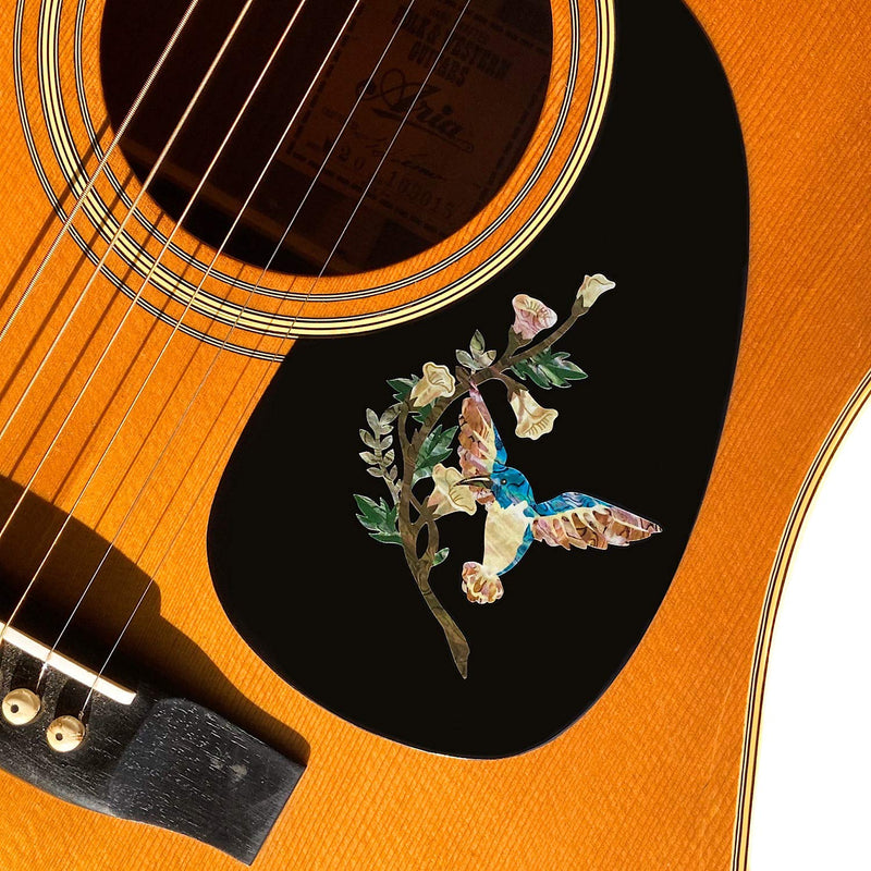 Inlay Sticker Decal For Guitar Bass In Abalone Theme - Humming Bird DX
