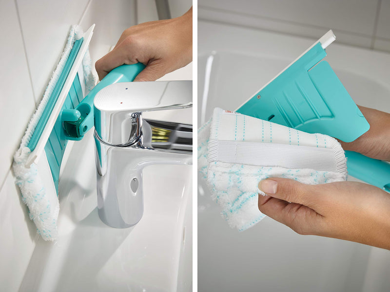 [AUSTRALIA] - Leifheit Hand Tile and Bathroom Wiper Flexi Pad Bathroom Cleaner 