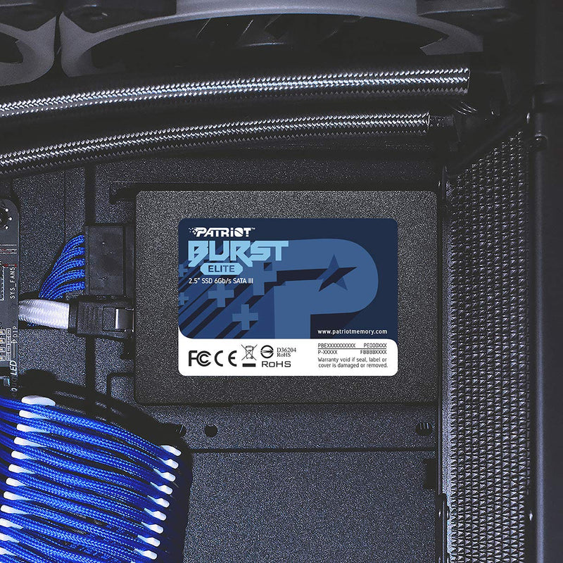 Patriot Burst Elite SATA 3 240GB SSD 2.5" Solid State Drive