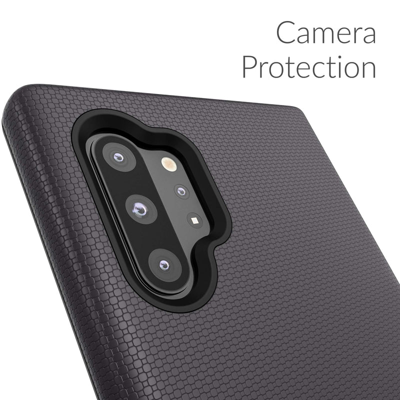 Crave Note 10+ Case, Crave Dual Guard Protection Series Case for Samsung Galaxy Note 10 Plus - Black