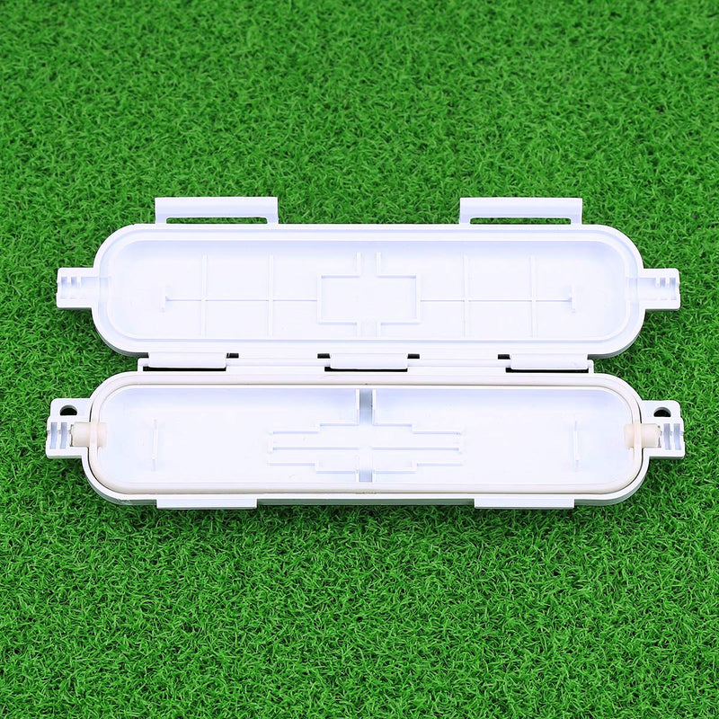 FTTH Drop Cable Protection Box Heat Shrink tubing Splice Protection Box Outdoor Waterproof 10pcs