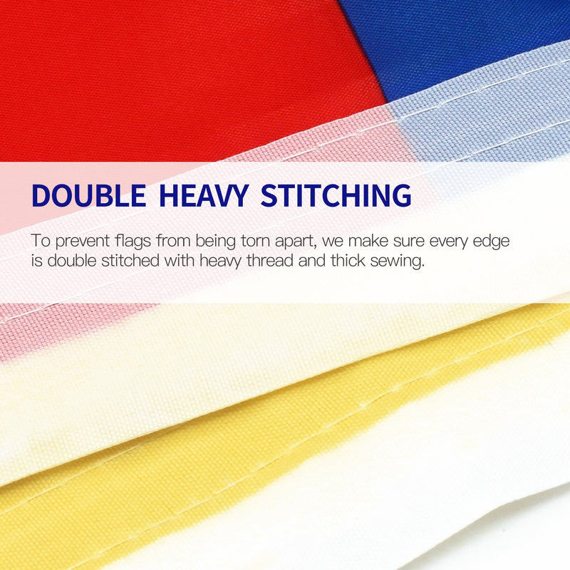 Anley Fly Breeze 3x5 Foot Thin Blue Line USA Flag - Vivid Color and Fade Proof - Canvas Header and Double Stitched - Honoring Law Enforcement Officers Flags Polyester with Brass Grommets 3 X 5 Ft