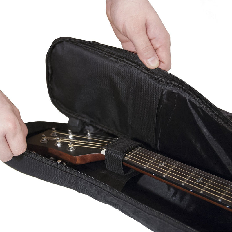 ChromaCast World Tour Graphic Two Pocket 3/4 Size Acoustic Guitar Padded Gig Bag (CC-A3/4PB-BAG-WT) Acoustic 3/4 Size Guitar Bag