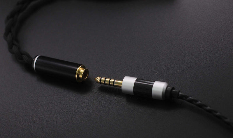 XL4-4 HIFI 4-pin XLR Balanced Male to 4.4mm Trrs Female Balanced Cable, Headphone Audio Adapter. XL4-4