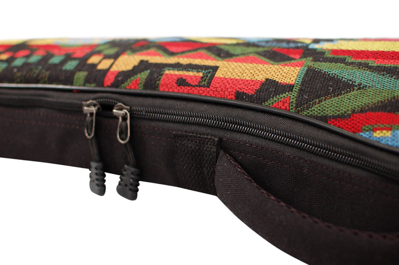 [AUSTRALIA] - MUSIC FIRST Cotton Woven The Native Vintage Style Ukulele case Ukulele Bag Ukulele gig Bag (21 inch Soprano, The Native) Fit for 21 inch Soprano Ukulele 