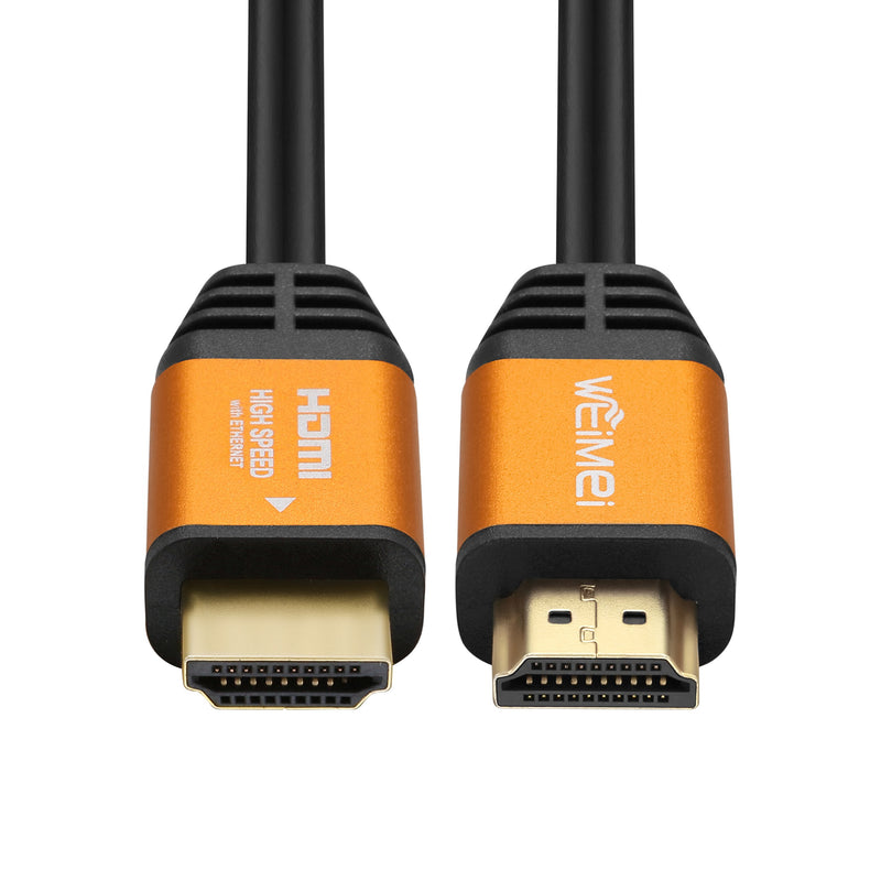 [AUSTRALIA] - 20 Feet 4K HDMI Cable 2.0 WEIMEI HDMI Cord 20ft Support 4K@60Hz UHD 2160P Ethernet 3D ARC with Gold-Plated Connector and Bare Copper Conductor (from 6ft to 100 ft for Choices) 20 feet 