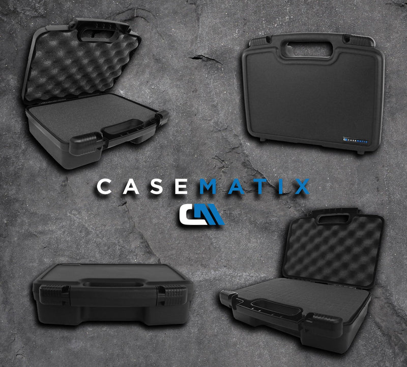 [AUSTRALIA] - Casematix Studio Microphone Case Compatible with Mv51 Digital Large Diaphragm Condenser Mic, Mvi Audio Interface, Mv88, MvL, Lavalier Mic and More, Includes Case Only 