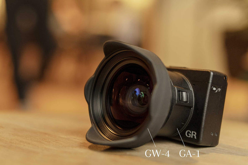 Ricoh Lens Adapter GA-1 for Gr III Digital Compact Camera & Gw-4 21mm Conversion Lens