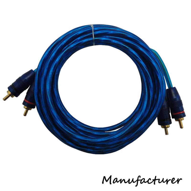 10 Gauge Amp Kit Amplifier Install Wiring Complete 10 Ga Installation Cables 600W … 10GA